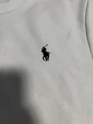 Sudadera Polo Ralph Lauren Blanca