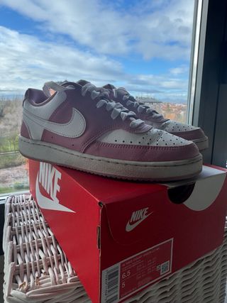 Zapatillas Nike Court Vision Low Mujer Talla 37,5