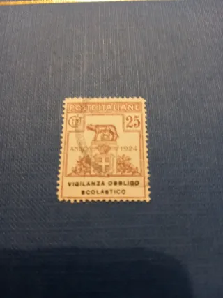 Francobollo Poste Italiane 1924
