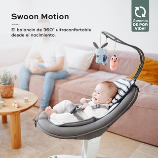 Oscillazione e culla Babymoov Swoon Motion, con sedile