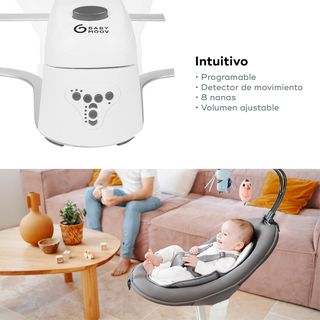 Oscillazione e culla Babymoov Swoon Motion, con sedile
