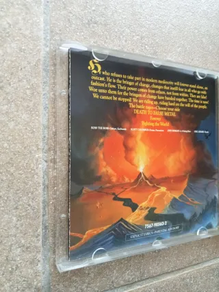 Manowar - Fighting The World CD Heavy Metal