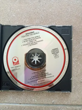 Manowar - Fighting The World CD Heavy Metal