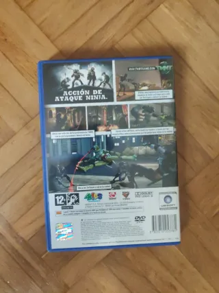 Caja TMNT Tortugas Ninja Jóvenes Mutantes PS2