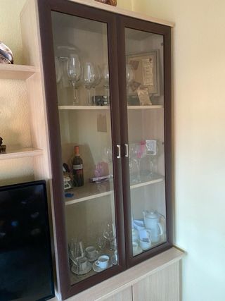 Mueble de salón completo + 3 Mesas + Sillas