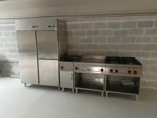 Cocina industrial Fritop Freidora Gas