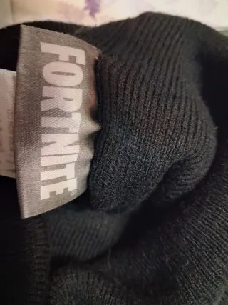 Gorro Fortnite Negro Infantil