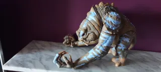 OFERTA. FIGURA RANCOR STAR WARS HASBRO 2008