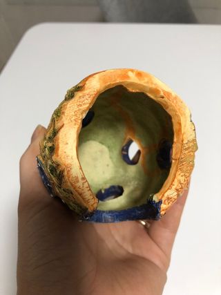 Decoración acuario piña cerámica Bob esponja