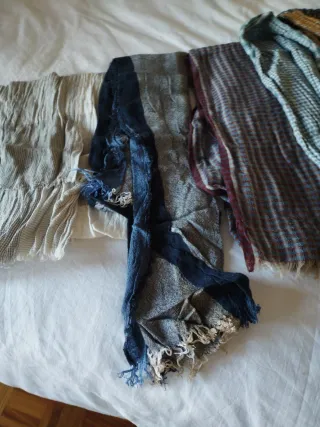 Pañuelo, braga cuello y bufanda multicolor