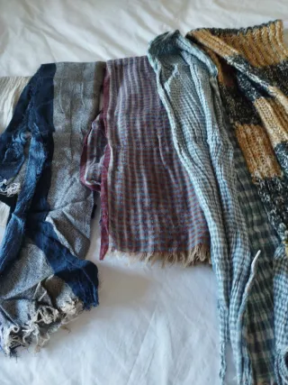 Pañuelo, braga cuello y bufanda multicolor