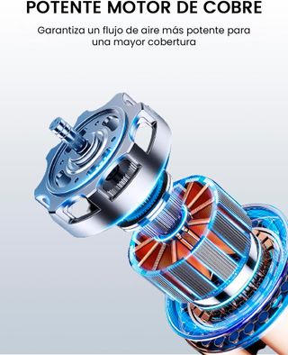 Comfee' Ventilador de Mesa Silencioso de 2 Velocid