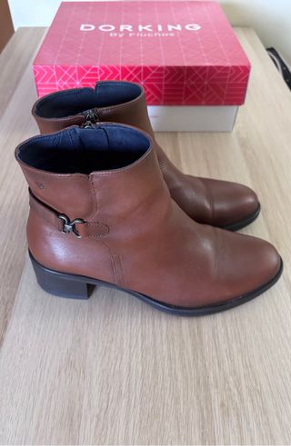 Botines Fluchos Marrones Talla 38