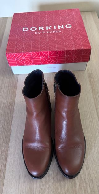 Botines Fluchos Marrones Talla 38