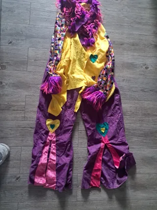 Disfraz payaso chica talla única