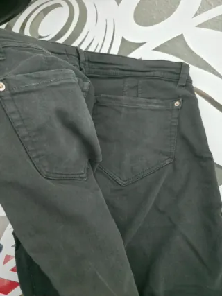 Pantalones verdes militares skinny