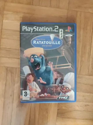 Caja PlayStation 2 Juego Ratatouille Disney Pixar