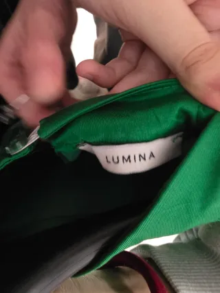 Vestido verde esmeralda