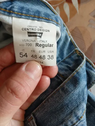 Jeans Carrera Uomo Tg. 54 Vintage