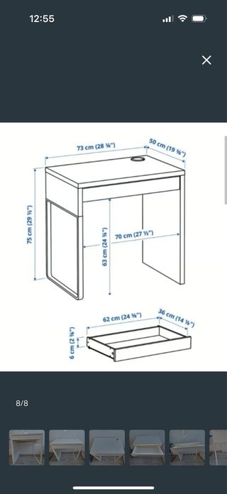 Escritorio Blanco Ikea