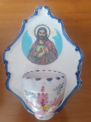 Benditera Sagrado Corazón de Jesús 20 x 14