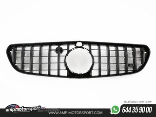 PARRILLA DELANTERA LOOK AMG PANAMERICANA PARA MERCEDES CLASE S COUPE/CABRIO W217 63/65 AMG - NEGRO