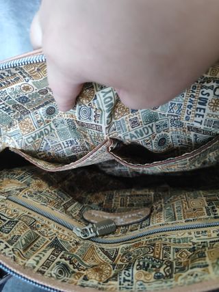 Bolso amplio Sweet Candy rosa y azul femenino