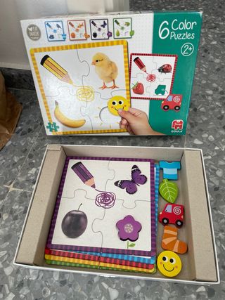 Puzzle Goula 6 Colores Nuevo