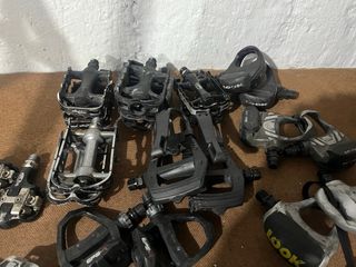Lote Pedales MTB y Carretera