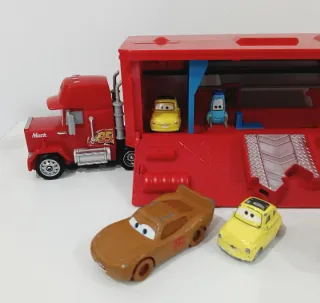 Conjunto 4 carros Cars Disney Pixar