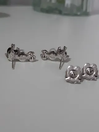 Pendientes Tous Corazón Negro y Perla