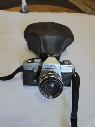 Cámara Praktica MTL 3 Plata/Negra