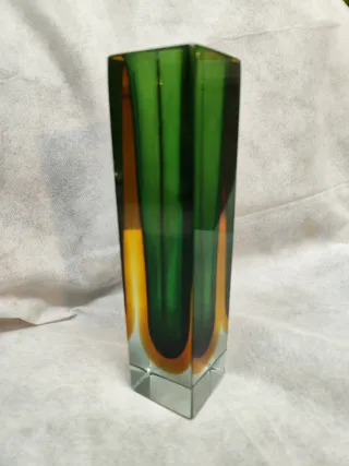 Vaso Murano Vetro Sommerso Anni '60