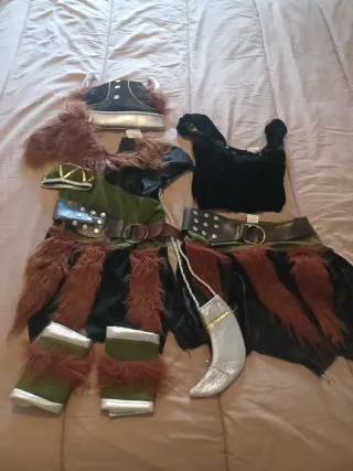 2 Disfraces Vikingo Talla entre 5 a 8 años