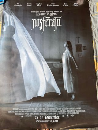 Póster Cine Nosferatu Robert Eggers