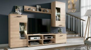 ✅MUEBLE SALON ANTÍGONA LED 229cm Nuevo