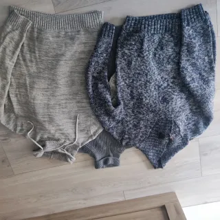 Lote 3 jerseys hombre grises y multicolor