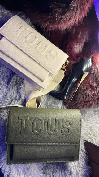 Bolso Tous Beige y Verde
