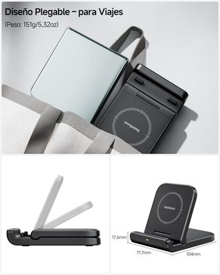 SwanScout Cargador Inalámbrico para Samsung Z Flip