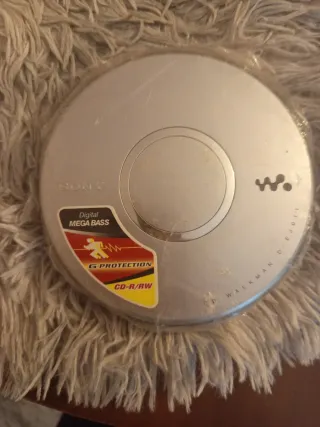 Discman Sony Walkman CD-R/RW Plata