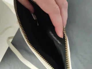 Borsa a tracolla bianca