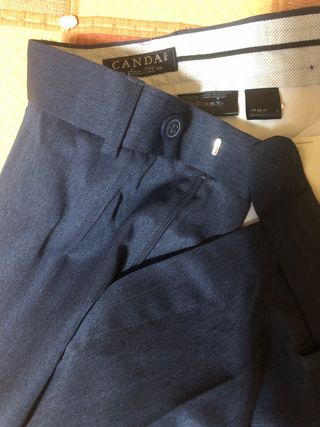 Pantalón azul vestir hombre nuevo talla M