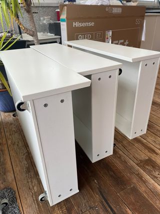 Cajones Cama Malm IKEA Blancos