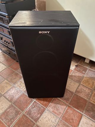 Equipo Sony Hi-Fi y 2 altavoces