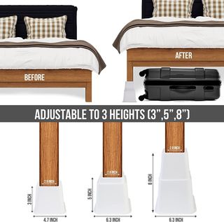 Elevatori regolabili Utopia Bedding per mobili