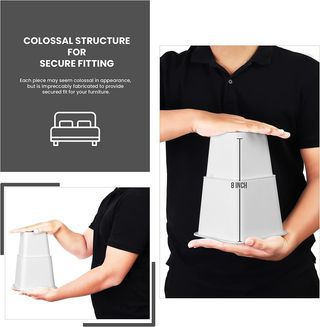 Elevatori regolabili Utopia Bedding per mobili