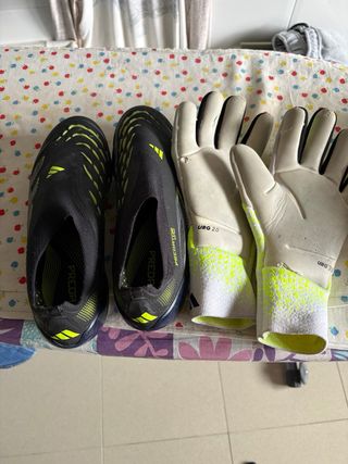 Adidas Predator Elite Botas y Guantes