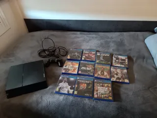 PS4 (PlayStation 4) Juegos Varios y mando incluido