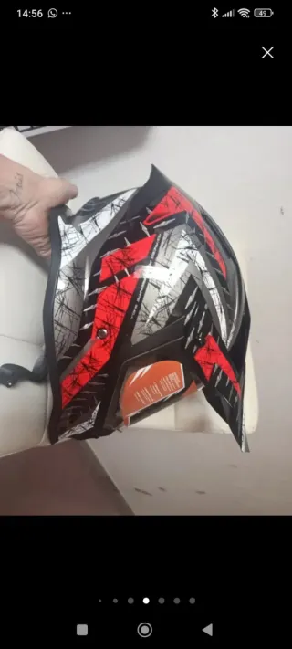 Casco LVS Motocross Certificado