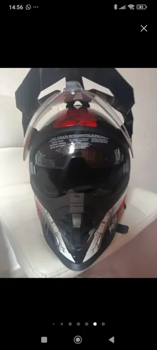 Casco LVS Motocross Certificado